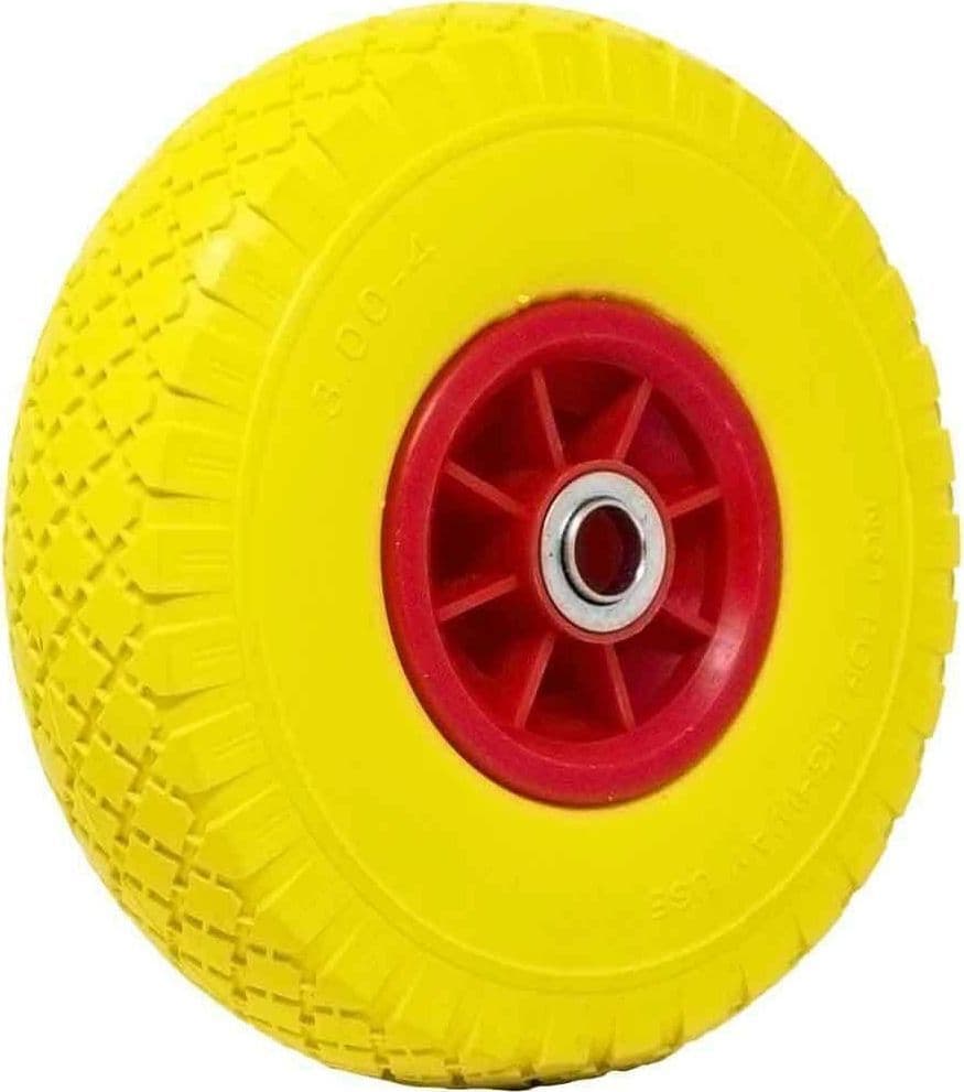 Ruota Piena Antiforatura Pu Gialla Carrello Carriola 25cm Cerchio In Plastica Casa, arredamento e bricolage > Bricolage e fai da te > Ruote Girevoli Trade Shop italia - Napoli, Commerciovirtuoso.it