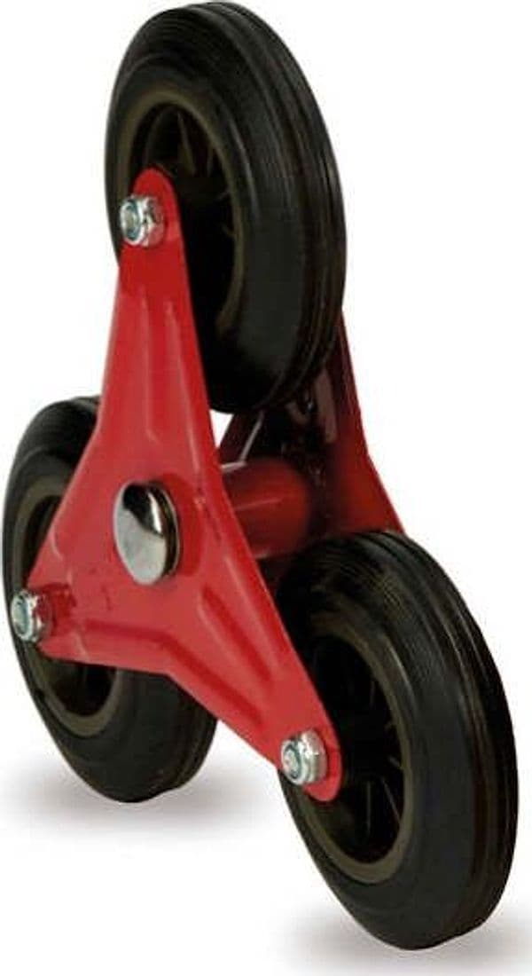 Ruota tris per carrello trasporto per scale Robustus - Garden Friend Fai da te/Prodotti per la costruzione/Prodotti per il trasporto materiali/Attrezzature per il trasporto di materiali/Carrelli di servizio Eurocartuccia - Pavullo, Commerciovirtuoso.it