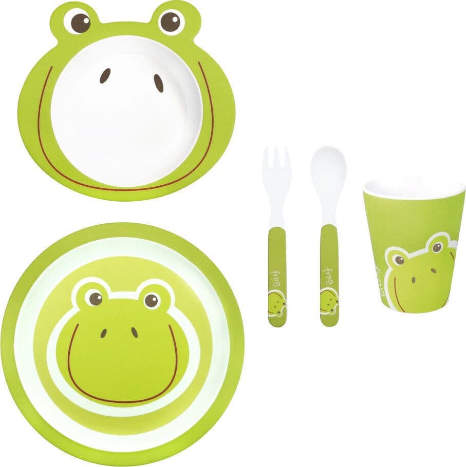 Set baby 5 pezzi rana melamina in Autocategorizzazione Più Di Più Ideas - Casalnuovo di Napoli, commercioVirtuoso.it