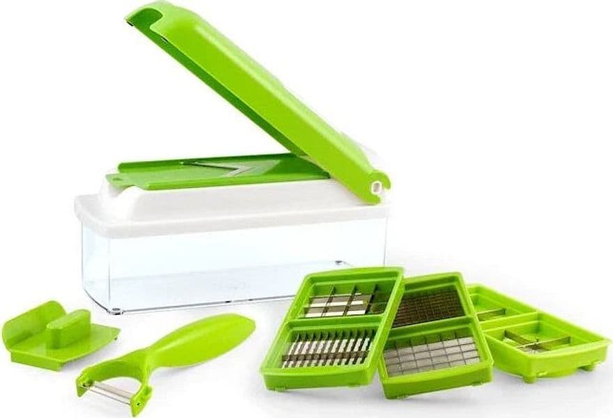 Affetta tutto slicer set pro 13 pezzi in plastica con contenitoreH&H in Affettaverdure e mandolini da cucina Più Di Più Ideas - Casalnuovo di Napoli, commercioVirtuoso.it