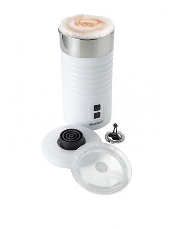 Scalda monta latte schiumotto automatico bianco in acciaio inox e plastica pc in Frullini montalatte automatici Più Di Più Ideas - Casalnuovo di Napoli, commercioVirtuoso.it