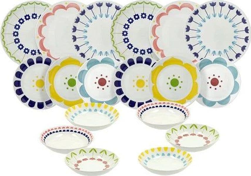 Servizio piatti 18 pezzi Nymea Multicolor in Autocategorizzazione Più Di Più Ideas - Casalnuovo di Napoli, commercioVirtuoso.it