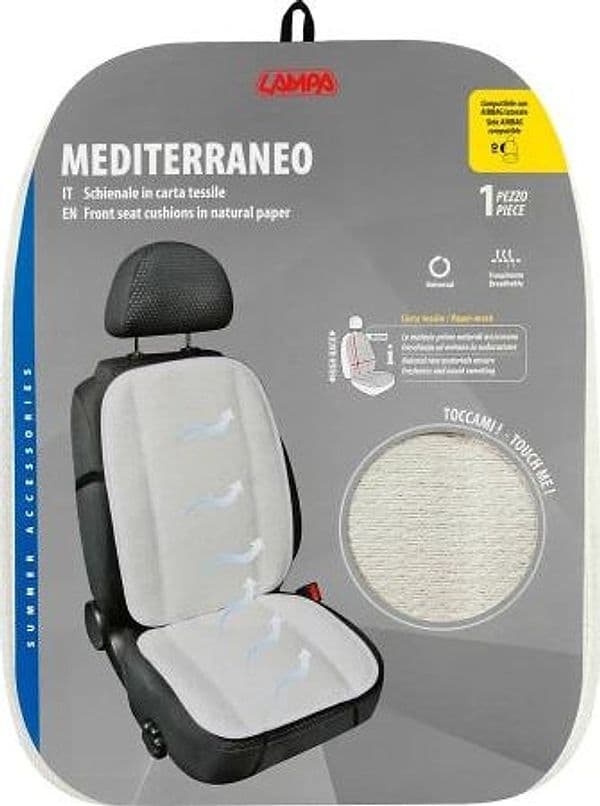 Mediterraneo, schienale in carta tessile in Autocategorizzazione Più Di Più Ideas - Casalnuovo di Napoli, commercioVirtuoso.it