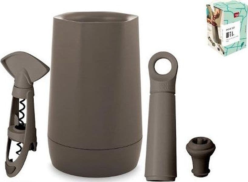 Set wine host colore antracite in Autocategorizzazione Più Di Più Ideas - Casalnuovo di Napoli, commercioVirtuoso.it
