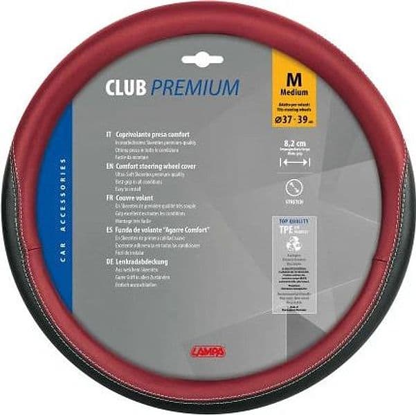 Club, coprivolante in Skeentex - M - Ø 37/39 cm - Nero/Rosso in Autocategorizzazione Più Di Più Ideas - Casalnuovo di Napoli, commercioVirtuoso.it