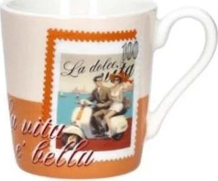 Brandani TAZZINA DOLCE VITA DECORI PORCELLANA fantasia 6