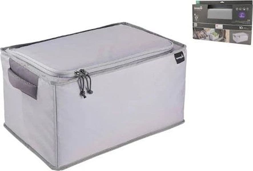 keeper - Organizer termico pieghevole neo in poliestere colore grigio cm 48x31,5x26,5 in Autocategorizzazione Più Di Più Ideas - Casalnuovo di Napoli, commercioVirtuoso.it