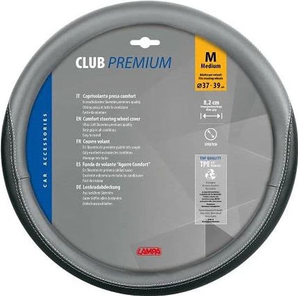 Club, coprivolante in Skeentex - M - Ø 37/39 cm - Nero/Grigio in Autocategorizzazione Più Di Più Ideas - Casalnuovo di Napoli, commercioVirtuoso.it