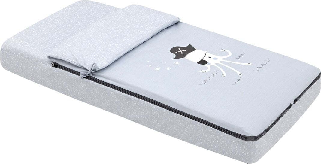 Sacca Piumone Culla I/V Be Ocean Grigio 60X120X3 Cm Casa e cucina/Tessili per la casa/Biancheria per culle e lettini/Biancheria bimbi/Piumini La Casa Del Bebè - Napoli, Commerciovirtuoso.it