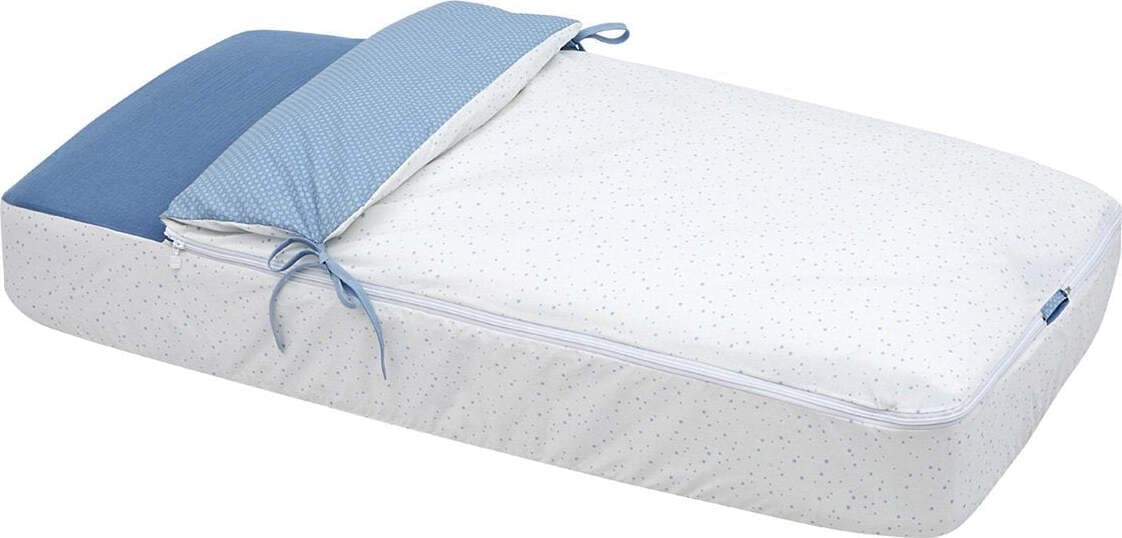 Sacca Piumone I/V Astra Azzurro 60X120X3 Cm Casa e cucina/Tessili per la casa/Biancheria per culle e lettini/Biancheria bimbi/Piumini La Casa Del Bebè - Napoli, Commerciovirtuoso.it