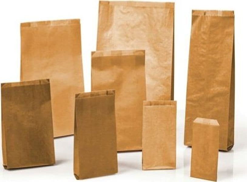 Sacchetti - carta kraft - 17x34 cm - soffietti laterali 6 cm - 45 gr - avana - Rex Sadoch - conf. 100 pezzi Commercio Industria e Scienza/Forniture per imballaggio e spedizione/Scatole buste e tubi per spedizione/Buste per spedizione/Buste commerciali Eurocartuccia - Pavullo, Commerciovirtuoso.it
