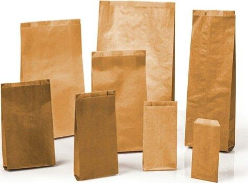 Sacchetti - carta kraft - 22x40 cm - soffietti laterali 7 cm - 45 gr - avana - Rex Sadoch - conf. 100 pezzi Commercio Industria e Scienza/Forniture per imballaggio e spedizione/Scatole buste e tubi per spedizione/Buste per spedizione/Buste commerciali Eurocartuccia - Pavullo, Commerciovirtuoso.it