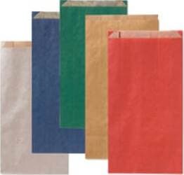 Sacchetti a soffietto - 12 x 22+4 cm - colori scuri assortiti - Rex Sadoch - conf. 100 pezzi Casa e cucina/Hobby creativi/Articoli per confezioni regalo/Sacchetti da regalo Eurocartuccia - Pavullo, Commerciovirtuoso.it