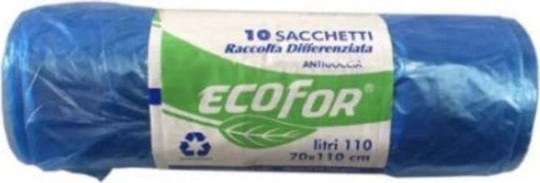 Sacchetti per Pattumiera 70x110 cm Celesti Fortore