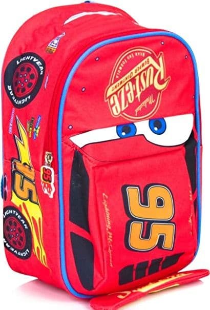 Saetta Mcqueen Cars 3 3D Zaino Scuola Personaggio Disney - Regalo perfetto per bambini 30 x 14 x 21 cm Cancelleria e prodotti per ufficio/Scuola e materiale didattico/Materiale scolastico/Cartelle e zaini per la scuola/Zainetti per bambini Store Kitty Fashion - Roma, Commerciovirtuoso.it