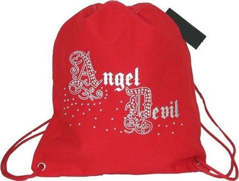 SAKKY BAG SACCO SCUOLA SPORT PALESTRA TEMPO LIBERO SACCA ANGELDEVIL ROSSO Cancelleria e prodotti per ufficio/Scuola e materiale didattico/Materiale scolastico/Cartelle e zaini per la scuola/Zainetti per bambini Trade Shop italia - Napoli, Commerciovirtuoso.it