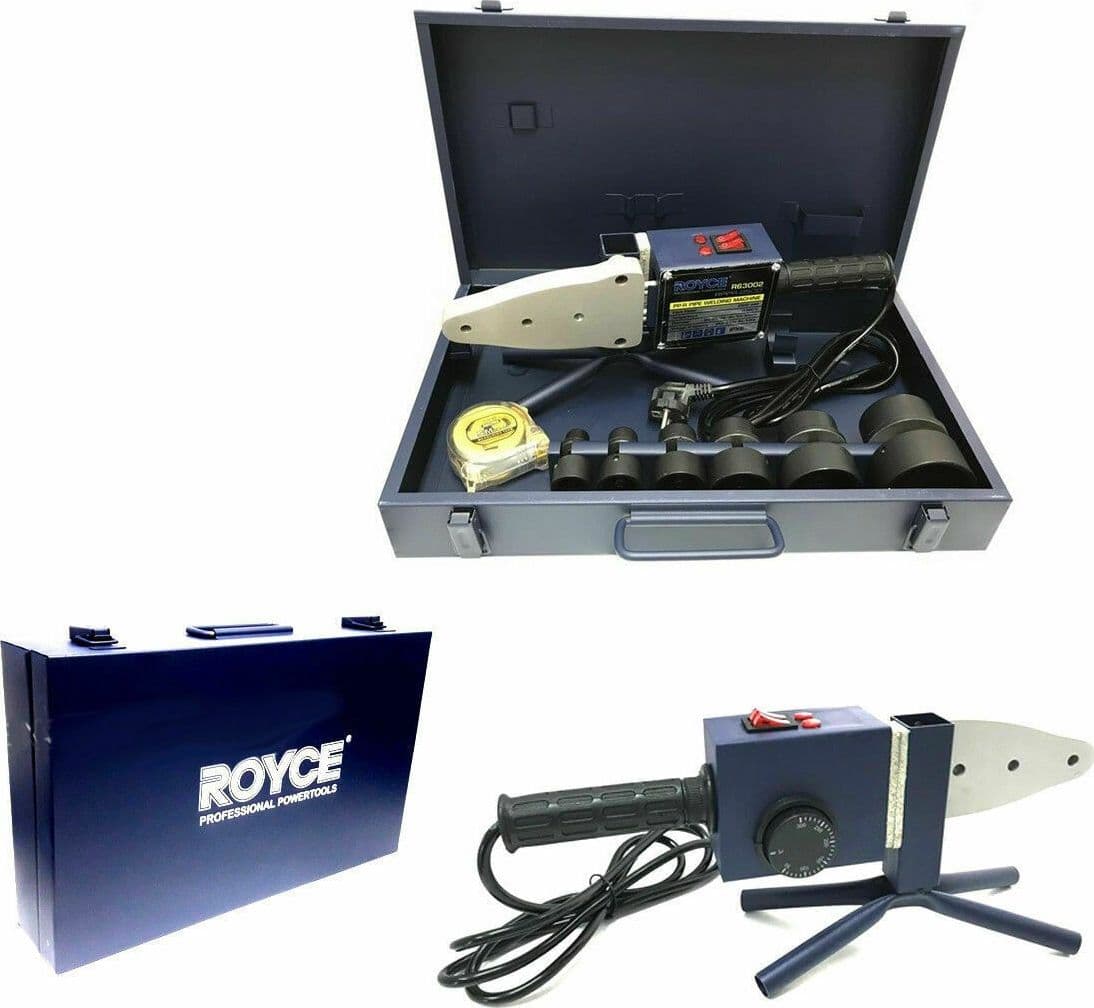 SALDATORE POLIFUSORE 2500w PER SALDATURA TUBI PLASTICA PVC PVDF 6 MATRICI Trade Shop italia - Napoli, Commerciovirtuoso.it