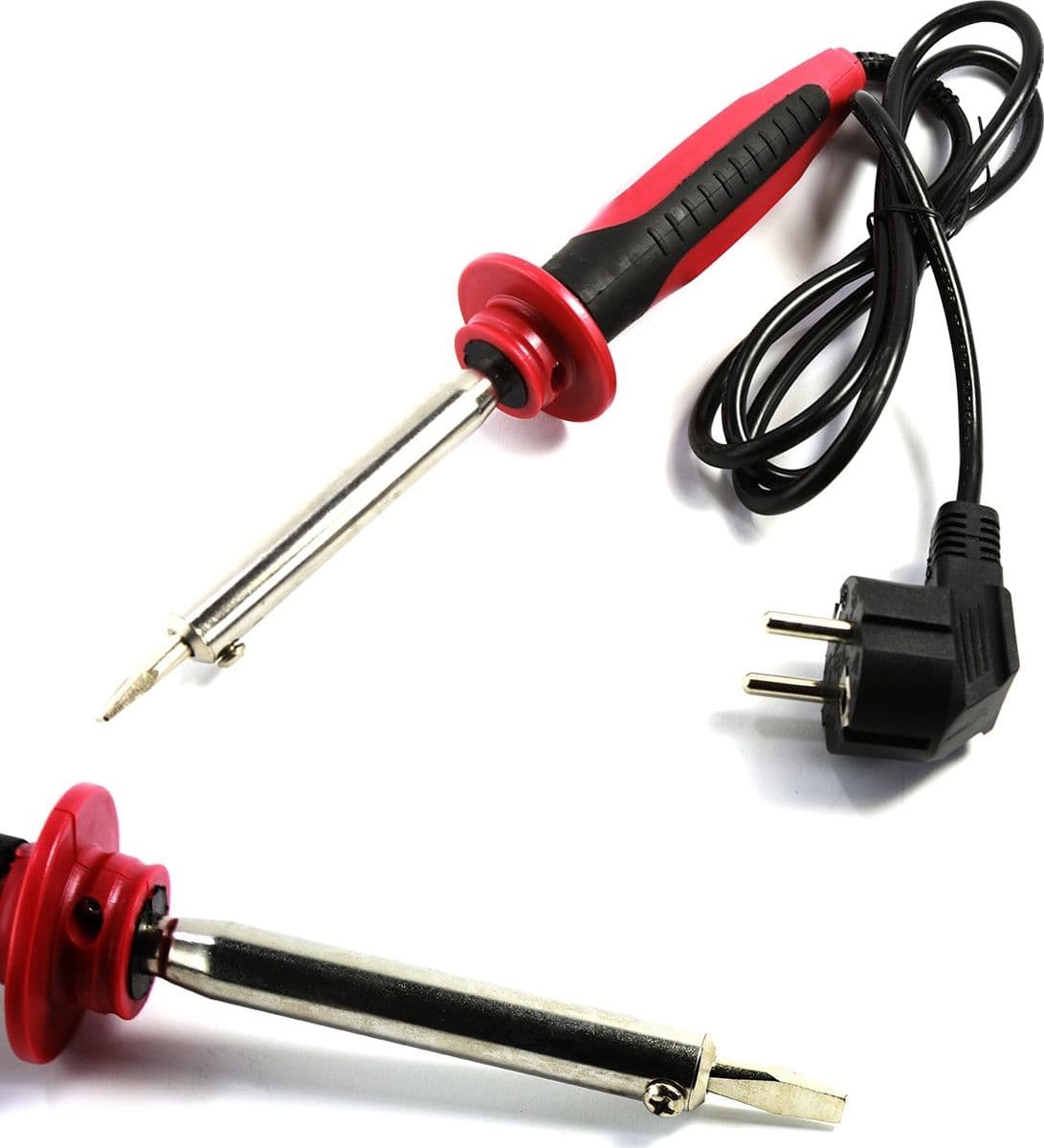 SALDATORE STAGNO SALDATRICE ELETTRICO A SALDATURA SALDA PUNTA PIATTA 40W Fai da te/Utensili elettrici e a mano/Utensili elettrici/Attrezzature per saldatura e dissaldatura/Saldatori a pistola e saldatrici/Pistole Trade Shop italia - Napoli, Commerciovirtuoso.it