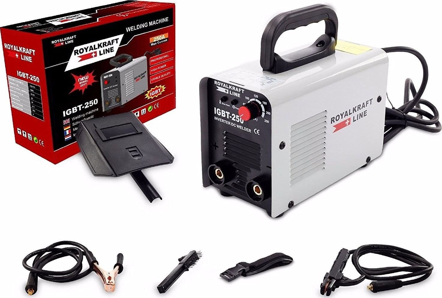 SALDATRICE A ELETTRODO ELETTRICA INVERTER IGBT SALDATURA 250A FABBRO CAVO 2MT Fai da te/Utensili elettrici e a mano/Utensili elettrici/Attrezzature per saldatura e dissaldatura/Saldatori a pistola e saldatrici/Saldatrici Trade Shop italia - Napoli, Commerciovirtuoso.it
