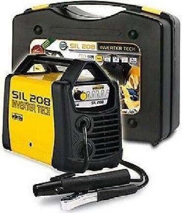 SALDATRICE AD ELETTRODO SIL 208 230/50 60 ACCESSORI + VALIGETTA DECA Inverter
