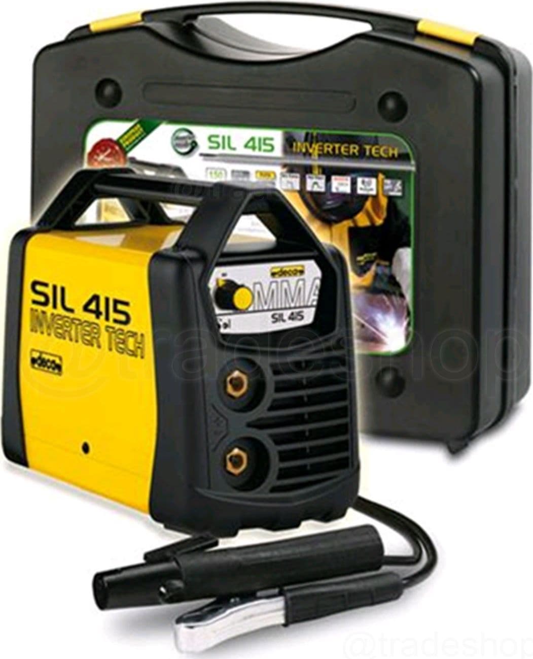 SALDATRICE INVERTER DECA SIL 415 - 150 AMP - ELETTRODO E TIG - CON VALIGETTA