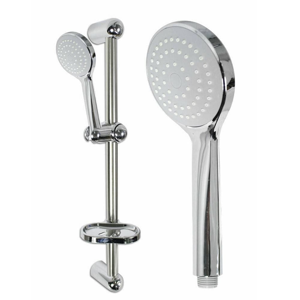 Saliscendi Doccia Tubo Con Soffione Doccetta Asta Colonna Con Portasapone 69135 Accessori Doccia Trade Shop italia - Napoli, Commerciovirtuoso.it
