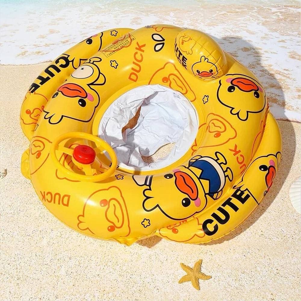 SALVAGENTE GONFIABILE MUTANDINA BAMBINI FORMA MACCHINA ANATRA DUCK 58X52CM MARE in Giocattoli galleggianti per bambini Trade Shop italia - Napoli, commercioVirtuoso.it