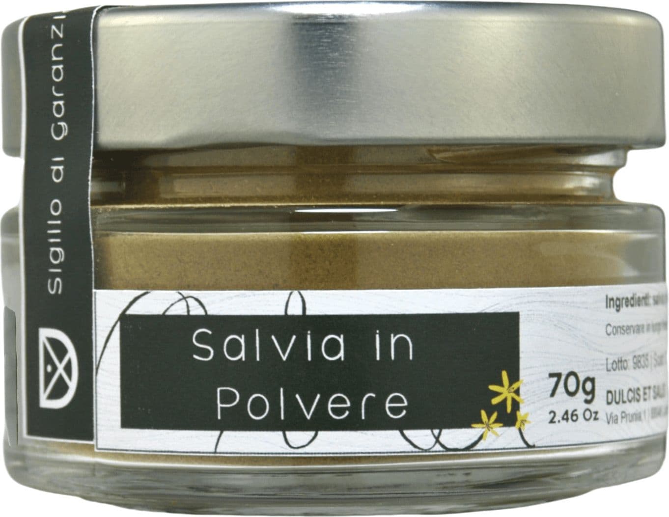 Salvia in Vasetto 70 G per Condimenti Proprietà Antisettiche E Balsamiche Casafolino in Foglie di salvia CasaFolino - Lamezia Terme, commercioVirtuoso.it