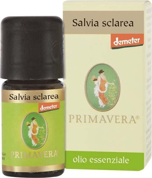 SALVIA-SCLAREA-BIO-DEMETER-Olio-Essenziale-5-ml-Flora