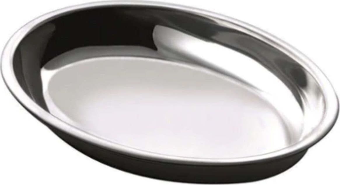 SALVINELLI---VASCHETTA-PER-ALIMENTI-OVALE-26CM---IN-ACCIAIO-INOSSIDABILE