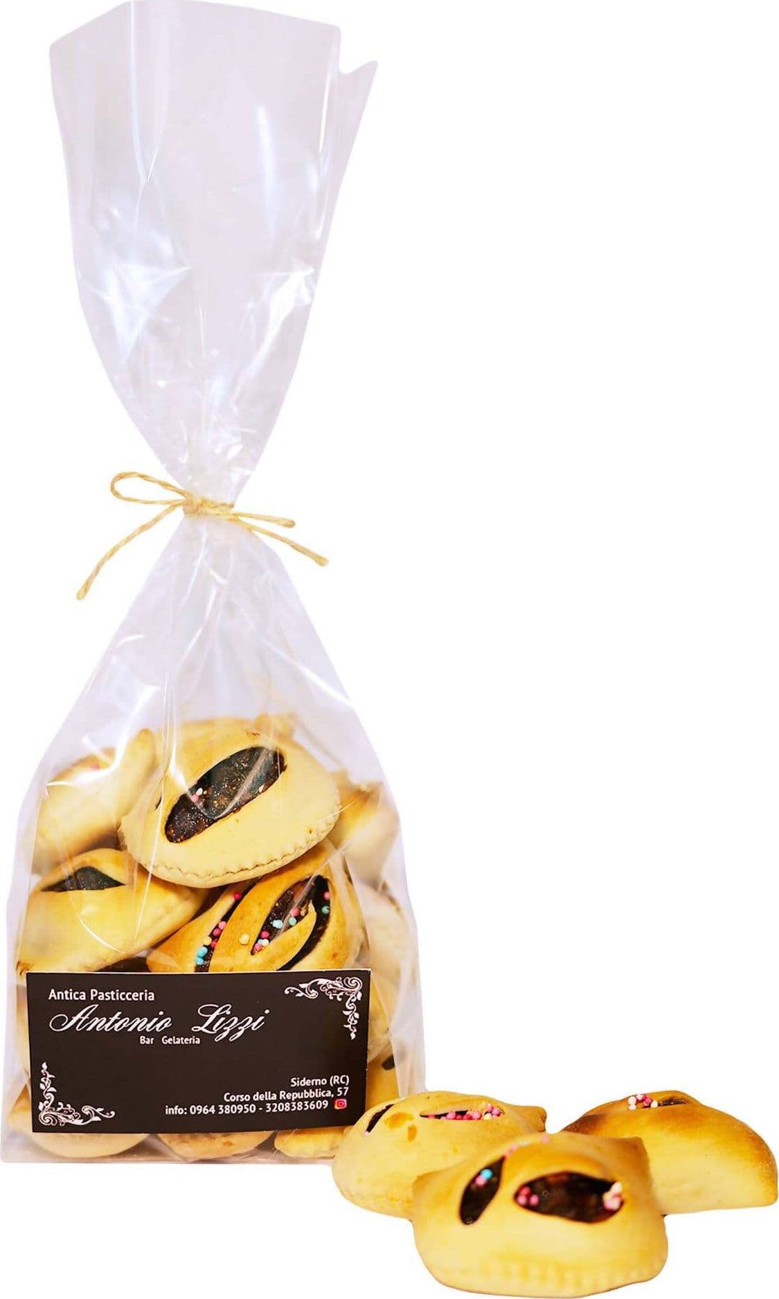 Sammartine Artigianali 500 gr dolce Natalizio Tipico Calabrese Senza Lattosio in Biscotti per la colazione Antica Pasticceria Antonio Lizzi - Siderno, commercioVirtuoso.it