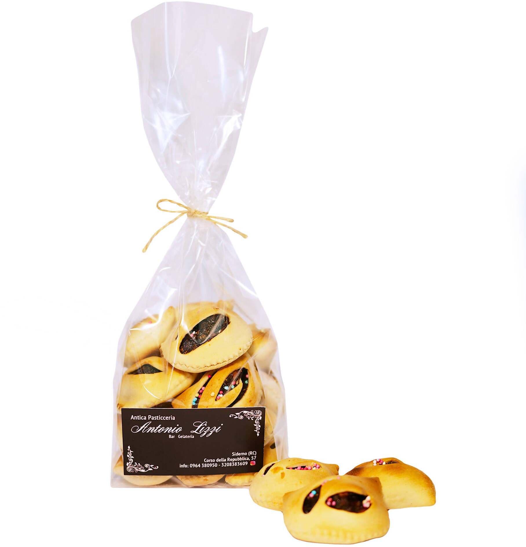 Sammartine Artigianali 500 gr dolce Natalizio Tipico Calabrese Senza Lattosio in Biscotti per la colazione Antica Pasticceria Antonio Lizzi - Siderno, commercioVirtuoso.it