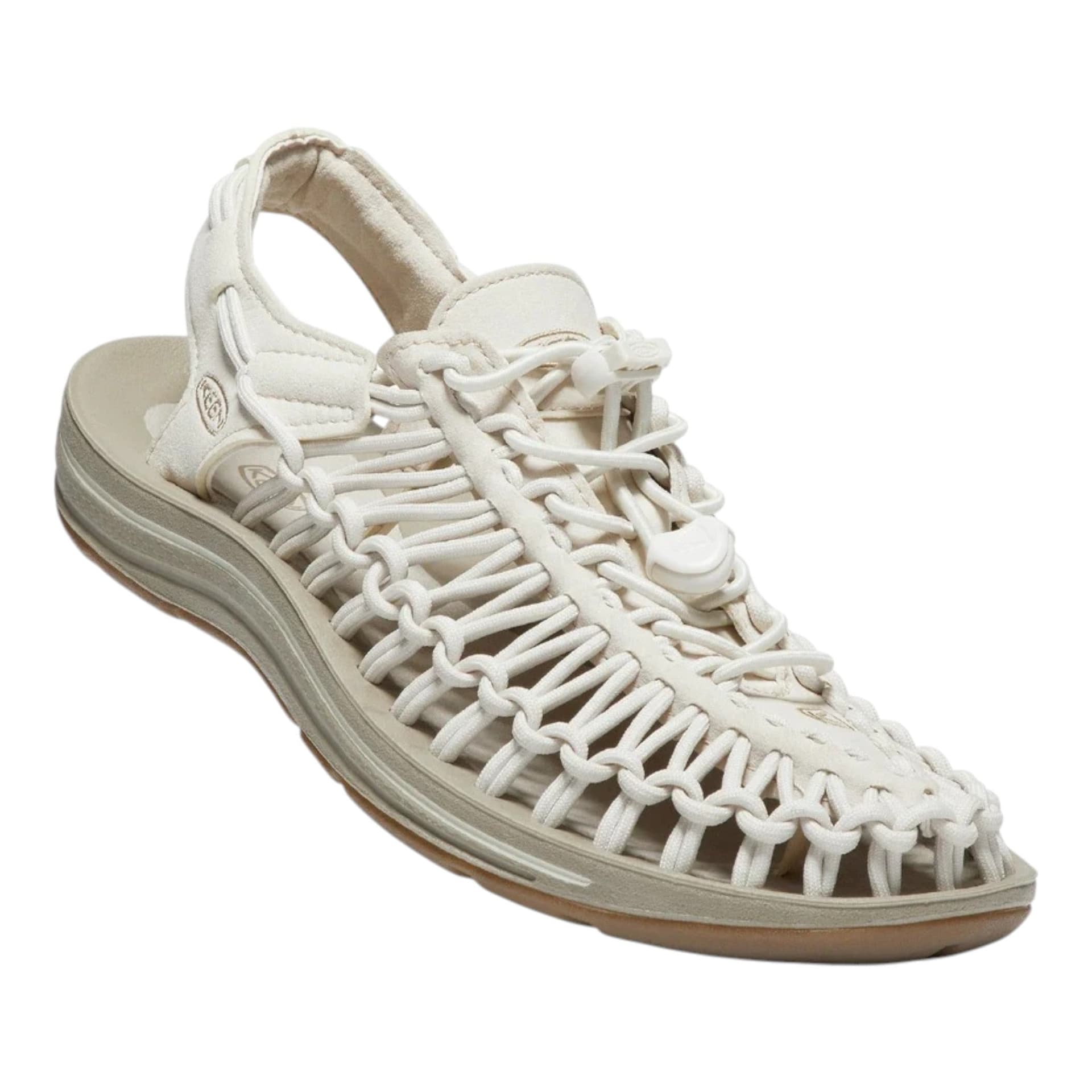 KEEN sandali da donna keen uneek da trekking - white cap / cornstalk da donna in Sandali moda Drestige - Casamassima, commercioVirtuoso.it