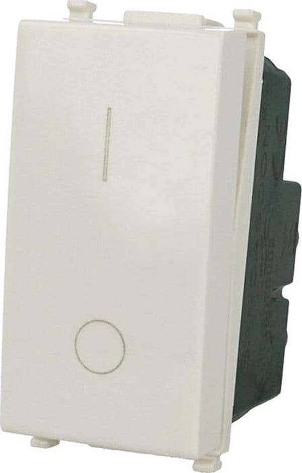 SANDASDON-Interruttore-2P-16A-Bipolare-0-1-Bianco-Compatibile-Con-Vimar-Plana