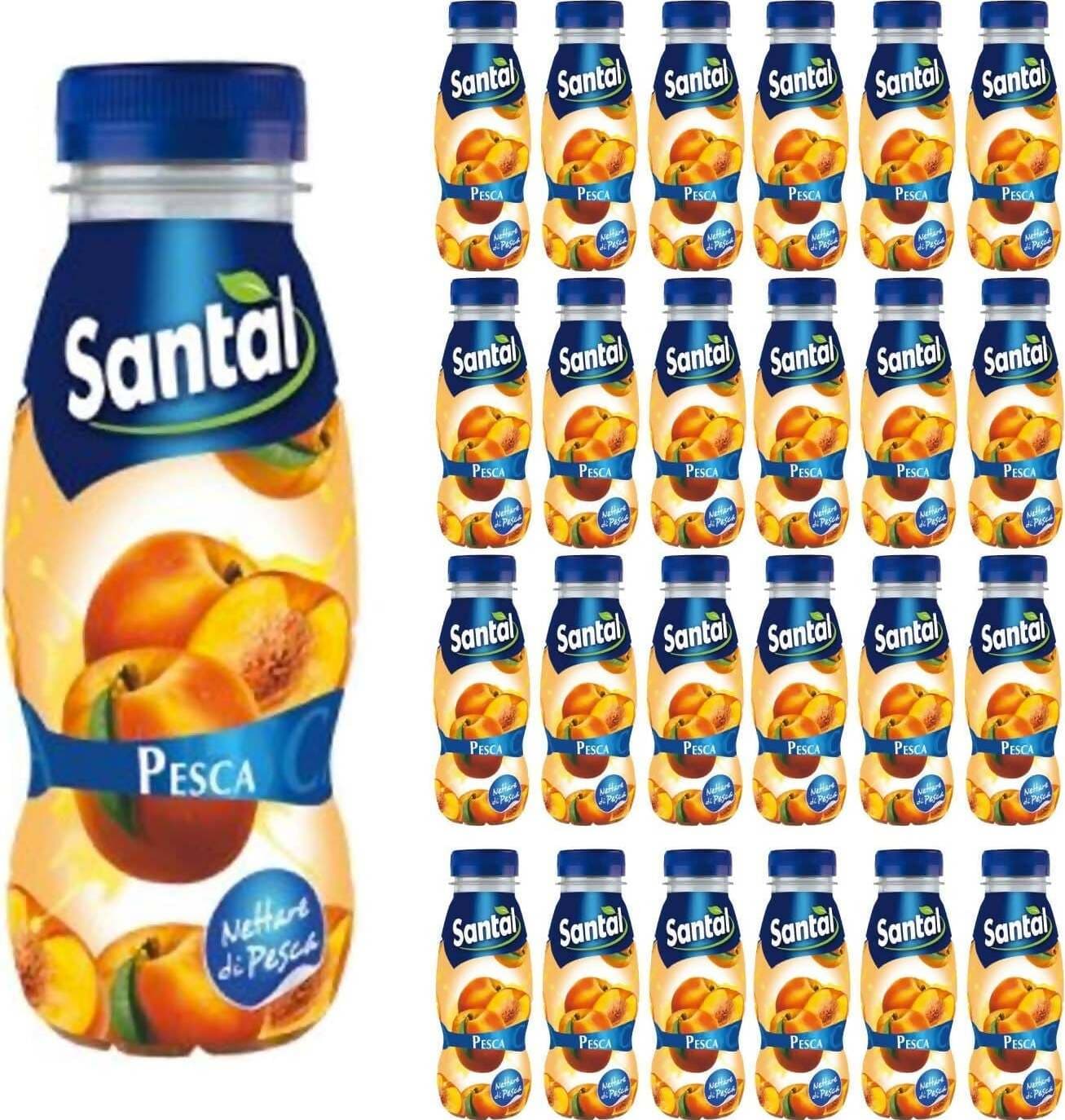 Santal 24x Succo Di Frutta Alla Pesca Santal Pet in Bottiglietta 250ml Confezione Da 24 Pz Alimentari e cura della casa/Alimenti freschi e refrigerati/Bevande fresche/Succhi e frullati freschi/Succhi di frutta freschi Franco Pausa Caffè - Albano Laziale, Commerciovirtuoso.it