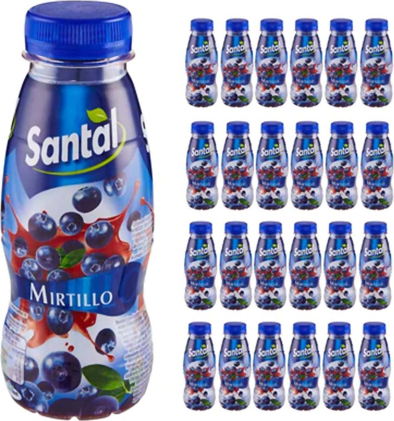 Santal 24x Succo Di Frutta Gusto Mirtillo Santal Pet in Bottiglietta 250 Ml Confezione Da 24 Pz Alimentari e cura della casa/Alimenti freschi e refrigerati/Bevande fresche/Succhi e frullati freschi/Succhi di frutta freschi Franco Pausa Caffè - Albano Laziale, Commerciovirtuoso.it