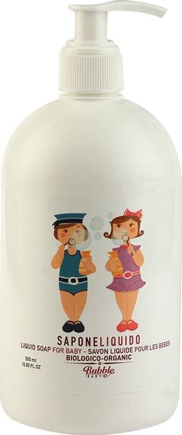Sapone Liquido Baby Bubble%co 500ml Prima infanzia/Igiene e benessere/Bagnetto/Bagnoschiuma La Casa Del Bebè - Napoli, Commerciovirtuoso.it