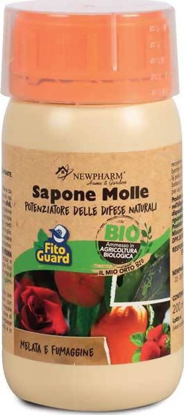 Sapone Molle Biologico Insetticida per Piante (Corroborante - Potenziatore delle difese Naturali) 1 litro Liquido Concentrato NEW PHARM New Pharma in Vari insetti Agricola Ponte Galeria - Roma, commercioVirtuoso.it