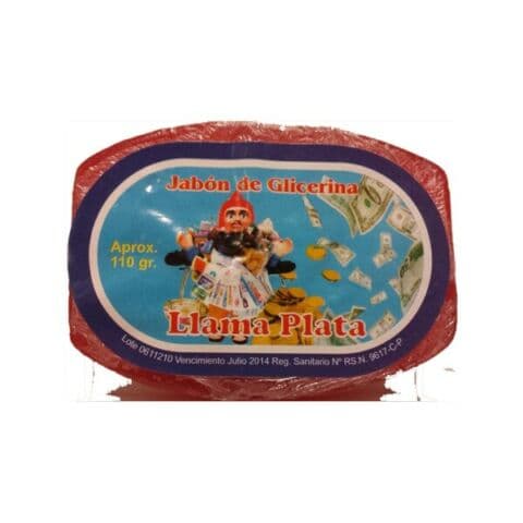 SAPONETTA ESOTERICA SANTERÍA LLAMA PLATA JABON DE GLICERINA COLORE ROSSO in Saponi esoterici Agbon - Martinsicuro, commercioVirtuoso.it