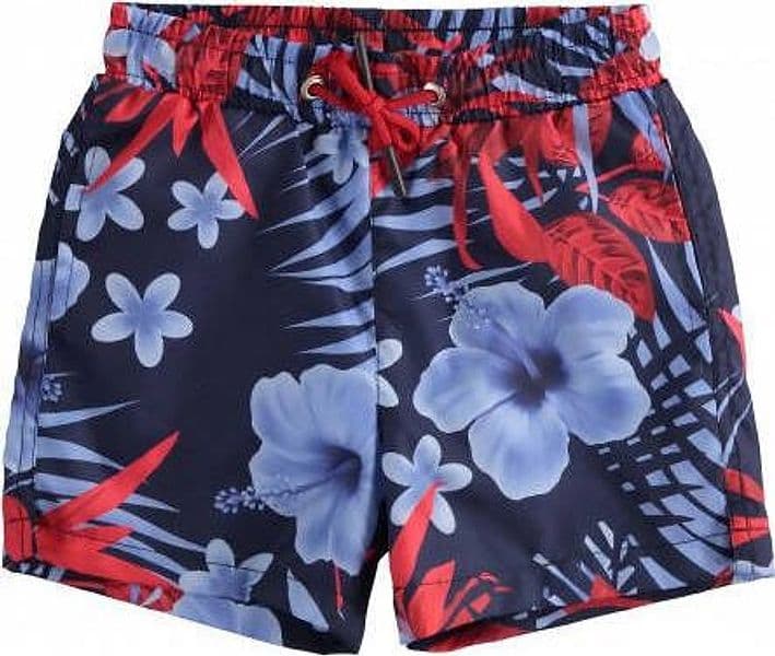 Sarabanda Costume Da Bagno Bimbo Blu E Rosso a Fiori Costume Pantaloncino Fantasia Hawaiana Sport e tempo libero/Abbigliamento sportivo/Bambini e ragazzi/Mare e piscina/Costumi da bagno Mondo Bimbo - Bagnara Calabra, Commerciovirtuoso.it