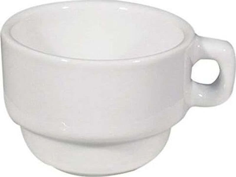 SATURNIA-Tazzina-caffè-ROMA-Bianco-80mL