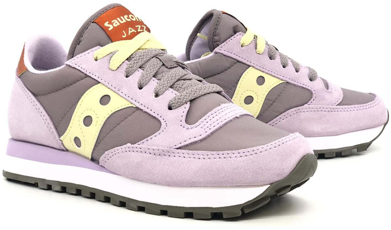 SAUCONY Jazz Original donna Purple/ Yellow in Sneaker casual Calzature Durello - Agna, commercioVirtuoso.it