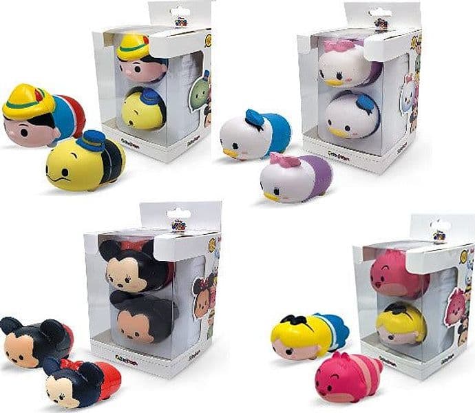 Sbabam Disney Tsum Tsum Giocattoli Squishy Pack da 2 assortito