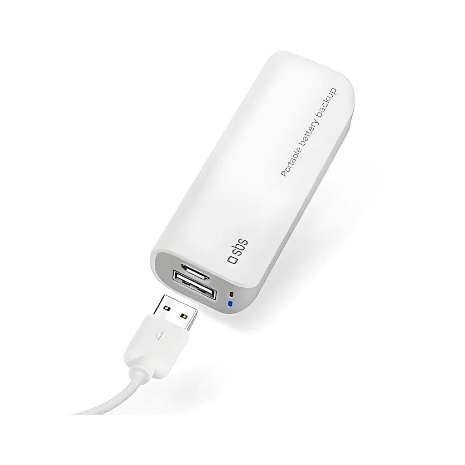 Sbs Power Bank Portatile 2200ma Type 01936 White