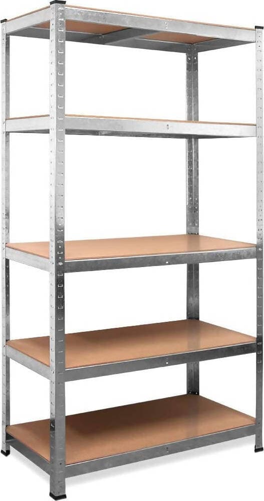 Scaffale Ad Alta Portata in Acciaio Capacità Di Carico 875 kg 180x90x40cm Scaffale 5 Ripiani Scaffale in Acciaio Zincato Commercio Industria e Scienza/Forniture mediche professionali/Arredi e apparecchi di sicurezza/Scaffali Ferus - Montoro, Commerciovirtuoso.it