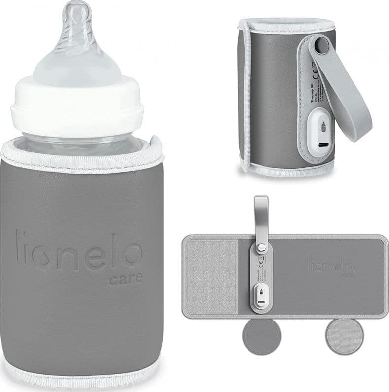 Scaldabiberon Portatile Lionelo Thermup Go Grey Silver Prima infanzia/Allattamento e pappa/Scaldabiberon e cuocipappa La Casa Del Bebè - Napoli, Commerciovirtuoso.it