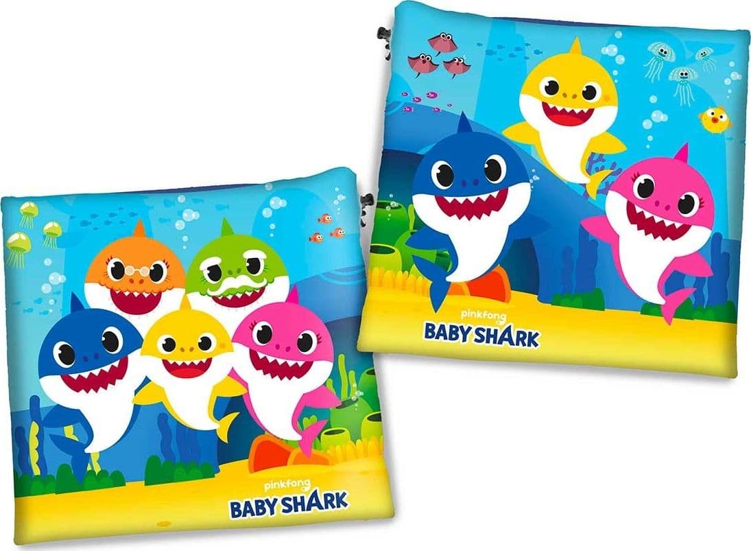 Scaldacollo Baby Shark bambino interno pile e grafica personaggio