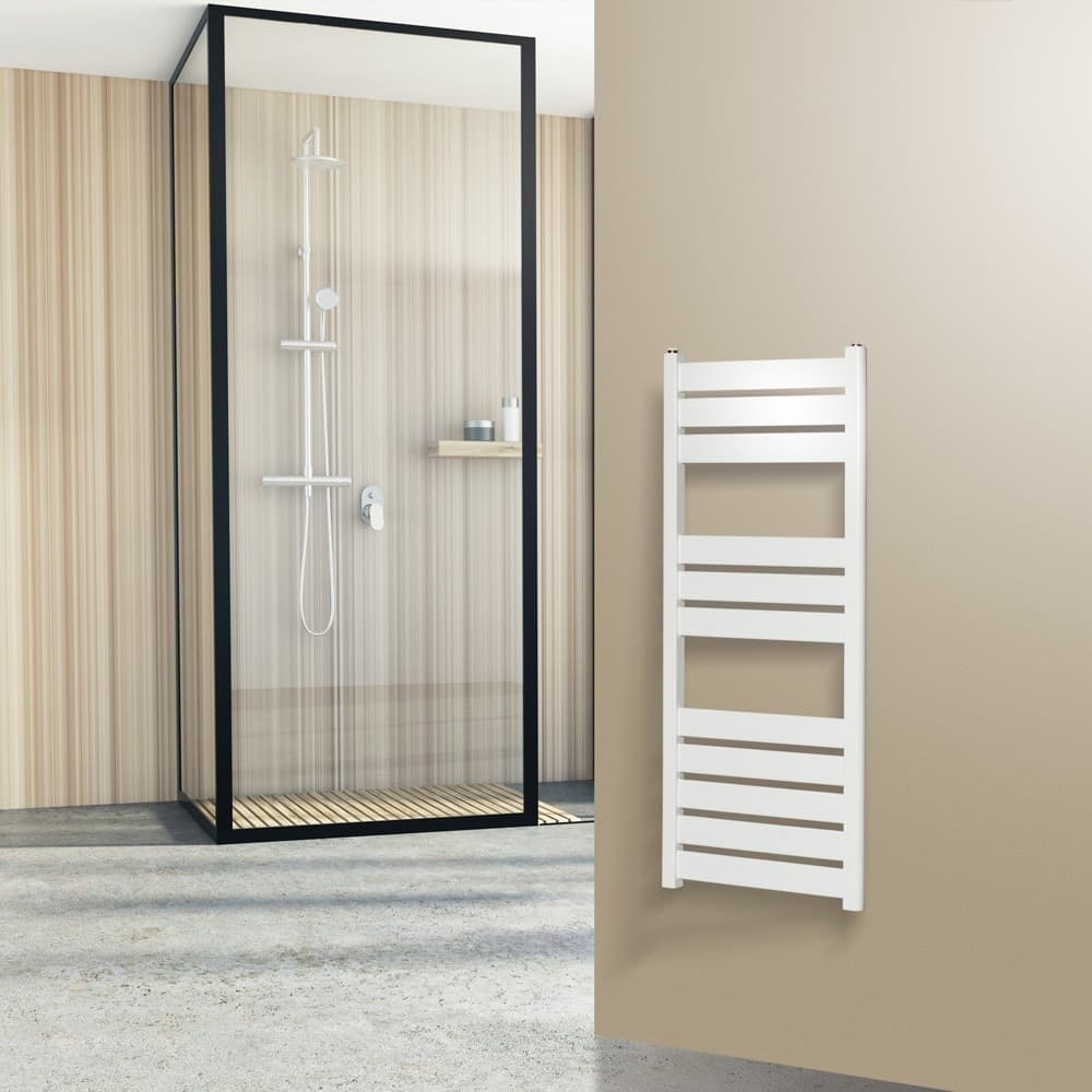 Scaldasalviette-Bianco-1118x500-interasse-460-mm