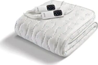 Scaldasonno-Adapto,-Matrimoniale-150x160-cm,-100%-Cotone-Antibatterico,-2x150W