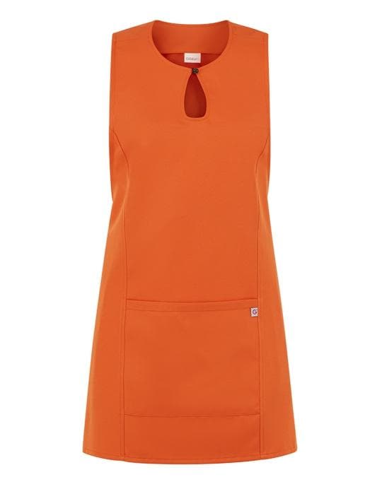Scamiciato Gioia Arancio Grembiule Smanicato Donna Camereira Estetica Acconciature Pulizie in Grembiuli Dresswork - Como, commercioVirtuoso.it